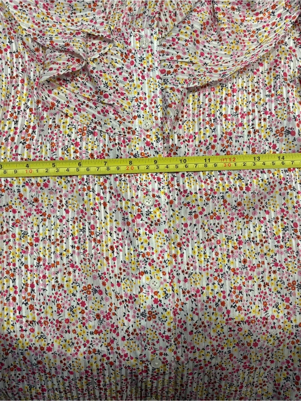 J.CREW Floral Ruffle Blouse Top In Field Day Shirt Dainty Pink White AW869 Sz XS